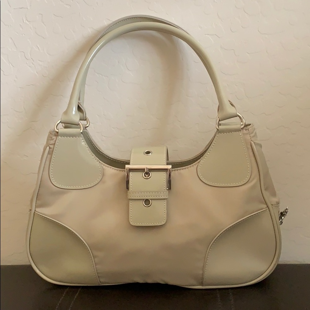 Vintage Nylon & Patten Pebble Colored Purse